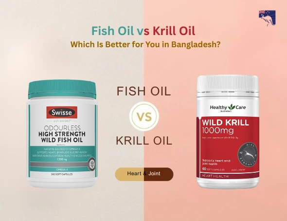 Fish Oil vs Krill Oil – Which Is Better for You in Bangladesh?