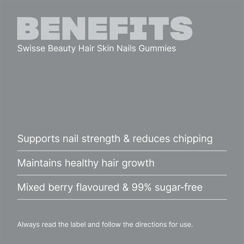 Swisse Beauty Hair Skin Nails Gummies