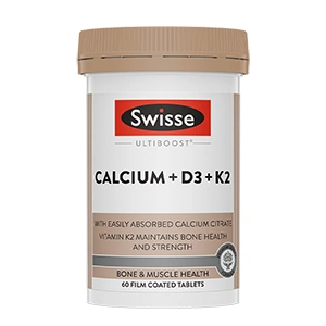 Swisse Ultiboost Calcium + D3 + K2