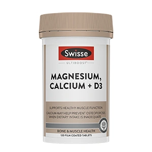 Swisse Ultiboost Magnesium, Calcium + D3