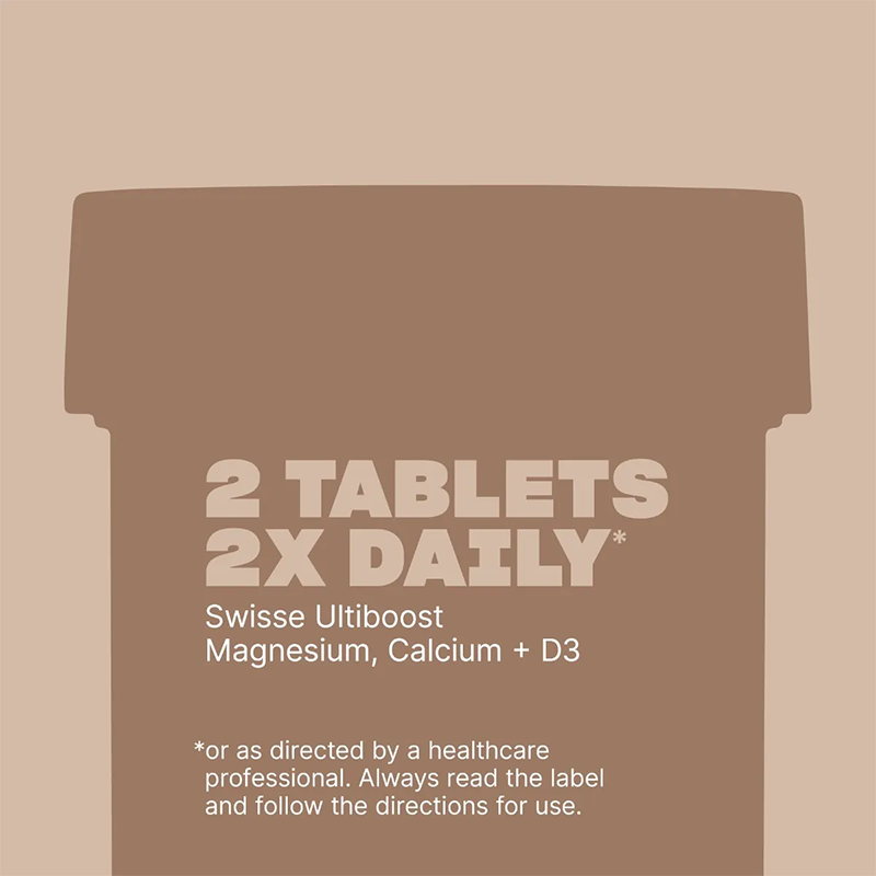 Swisse Ultiboost Magnesium, Calcium + D3