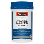 Swisse Ultiboost Odourless 4 x Strength Wild Fish Oil Concentrate