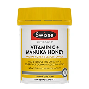 Swisse Ultiboost Vitamin C + Manuka Honey