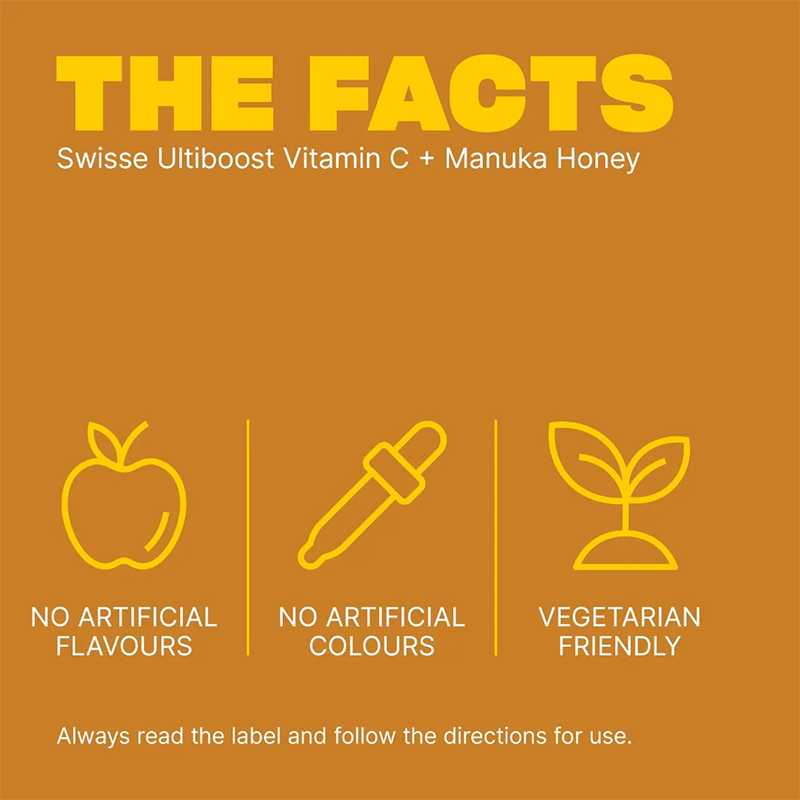 Swisse Ultiboost Vitamin C + Manuka Honey