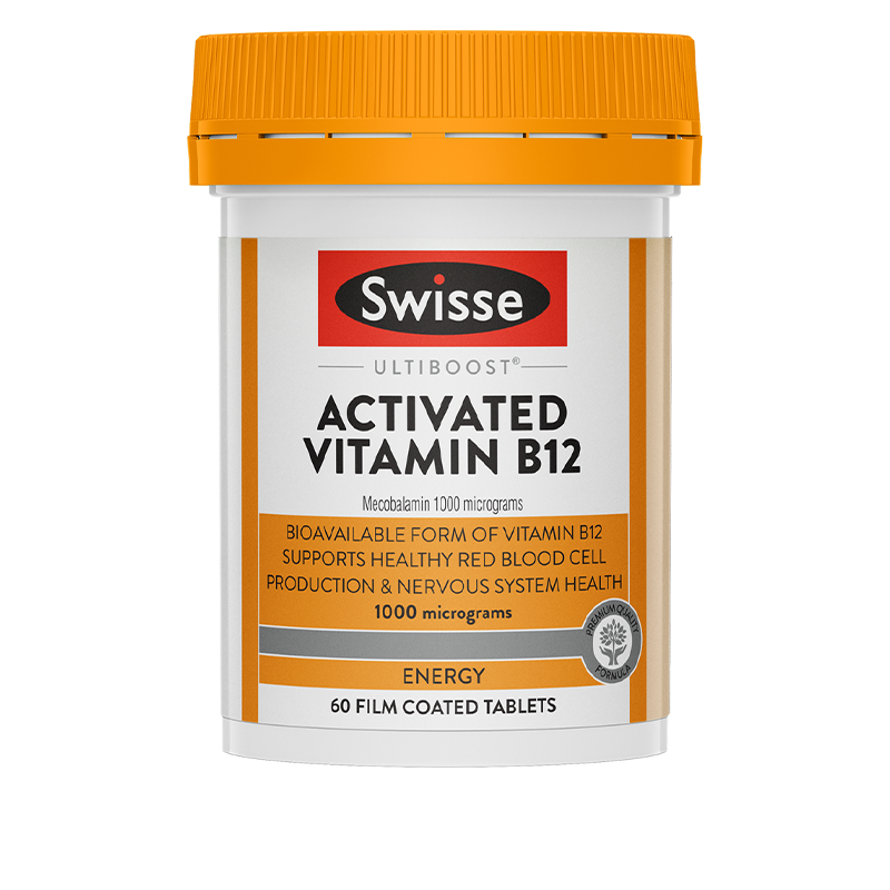 Swisse Ultiboost Activated Vitamin B12