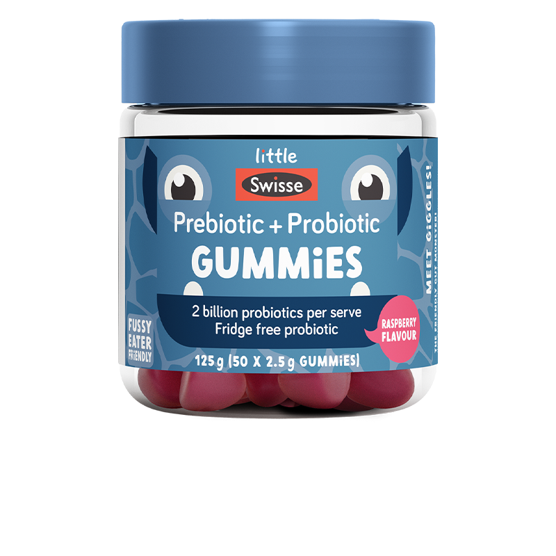 Little Swisse Prebiotic + Probiotic Gummies