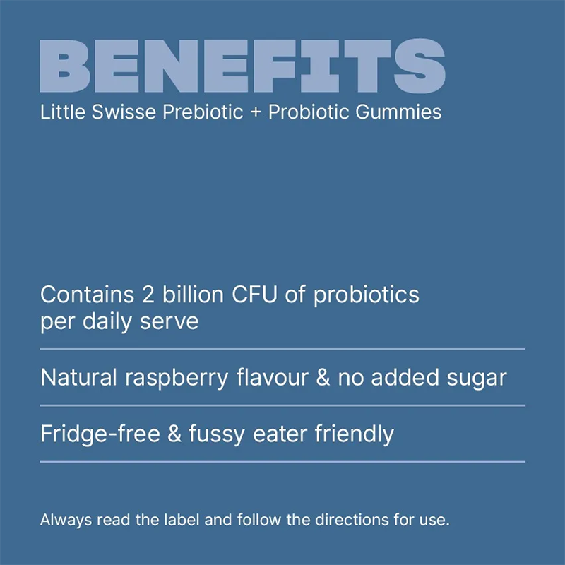 Little Swisse Prebiotic + Probiotic Gummies