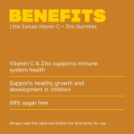 Little Swisse Vitamin C + Zinc Gummies