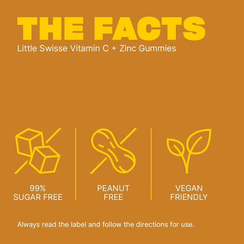 Little Swisse Vitamin C + Zinc Gummies